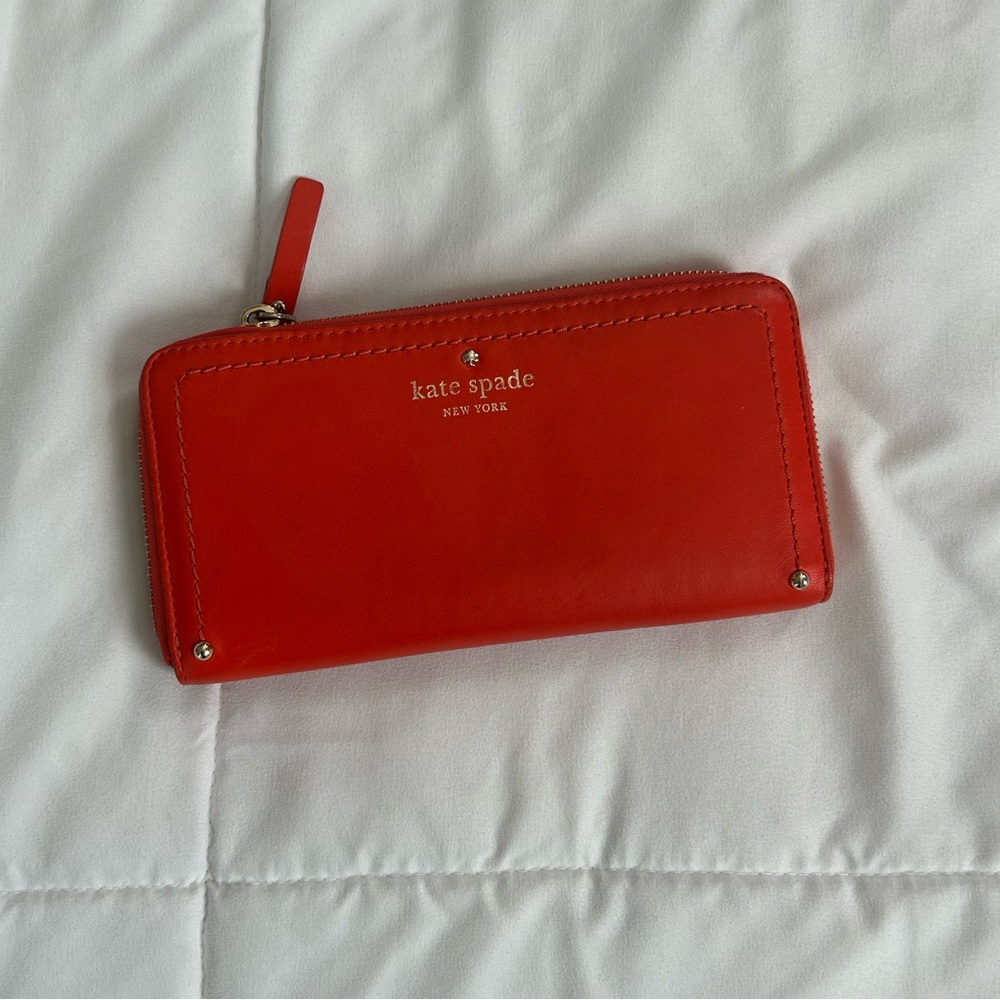 Kate Spade Orange Wallet